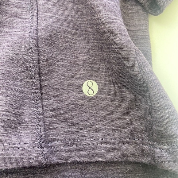 Layer 8 Women's Athletic Performance Top Long Sleeve Purple Size M Quick Dry - Picture 8 of 13